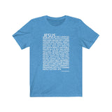 Men's "Jesus" T-Shirt (Light on Dark)