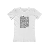 Women's "Jesus" T-Shirt (Dark on Light)