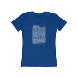 Women's "Jesus" T-Shirt (Light on Dark)