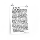Jesus Poster - Multiple Sizes