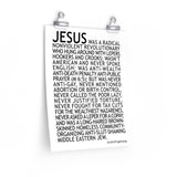 Jesus Poster - Multiple Sizes