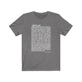 Men's "Jesus" T-Shirt (Light on Dark)