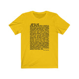 Men's "Jesus" T-Shirt (Dark on Light)