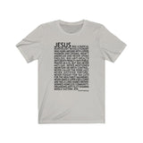 Men's "Jesus" T-Shirt (Dark on Light)