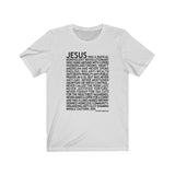 Men's "Jesus" T-Shirt (Dark on Light)