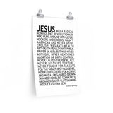 Jesus Poster - Multiple Sizes
