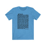 Men's "Jesus" T-Shirt (Dark on Light)