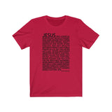 Men's "Jesus" T-Shirt (Dark on Light)