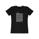 Women's "Jesus" T-Shirt (Light on Dark)
