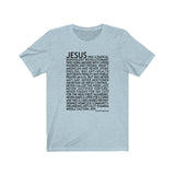 Men's "Jesus" T-Shirt (Dark on Light)