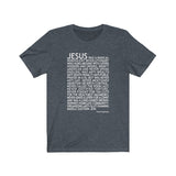 Men's "Jesus" T-Shirt (Light on Dark)