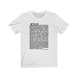 Men's "Jesus" T-Shirt (Dark on Light)