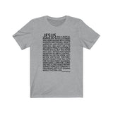 Men's "Jesus" T-Shirt (Dark on Light)